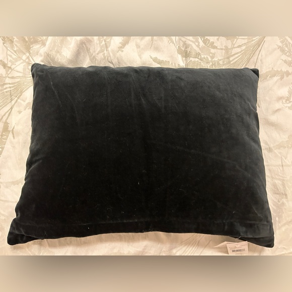 Ralph Lauren Northleigh Beaded Throw Pillow Black - Picture 2 of 5